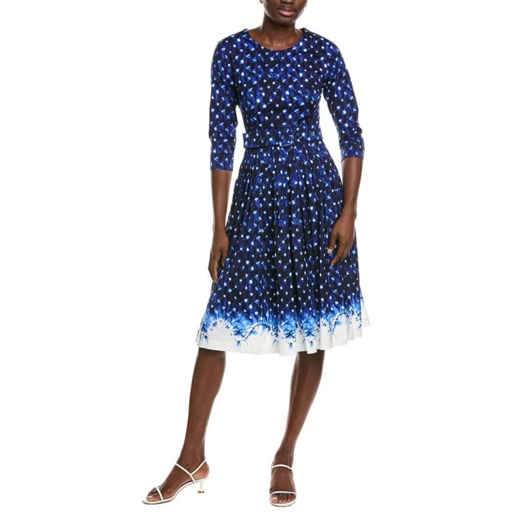Samantha Sung Womens Florance A-Line Dress